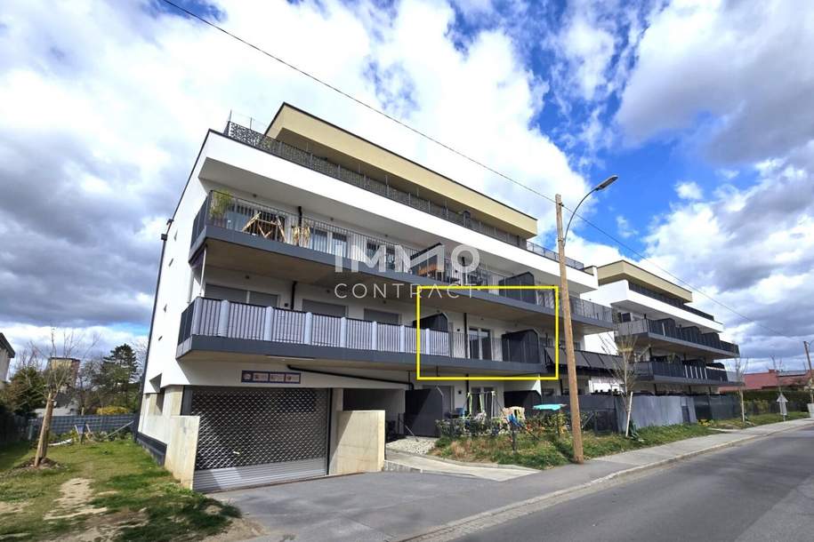 Neuwertige 2 Zimmer-Wohnung mit großem Süd-Balkon - Pirchäckerstraße 38 - Top 08, Wohnung-miete, 663,07,€, 8053 Graz(Stadt)