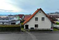 Kleines Haus mit Garten und Garage