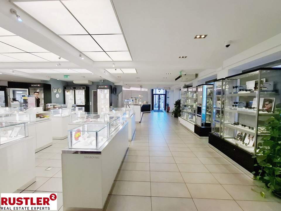 Erdgeschoß - Ecklage - 2 Eingänge - große Fensterflächen