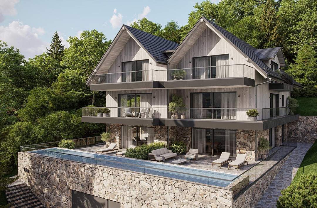 ZweiWelten Koppl – Hochwertige Wohnung mit Außenpool nahe Salzburg