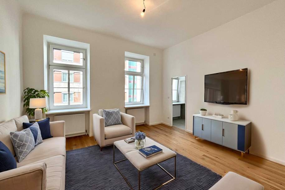 1030! Schön sanierte 1-Zimmer Wohnung nahe U3/Schlachthausgasse!, Wohnung-kauf, 235.000,€, 1030 Wien 3., Landstraße