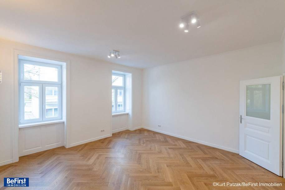 Erstbezug in prachtvoll saniertem Stilaltbau, Wohnung-kauf, 259.000,€, 1130 Wien 13., Hietzing