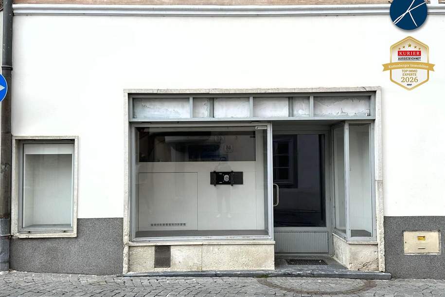 Zentrum: Günstiges Geschäft / Büro / Werkstatt / Lager in neuer Begegnungszone, Gewerbeobjekt-miete, 728,00,€, 3500 Krems an der Donau(Stadt)