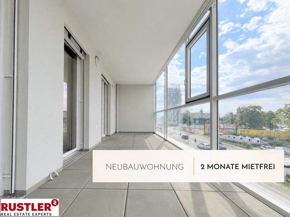 SOMMER-AKTION: 2-Zimmer-Wohnung mit Loggia - 2 MONATE MIETFREI!