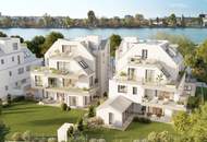 Luxus Wohnen - Direkt am Wasser mit 167m2 Garten! 2-Zimmer-Eigentums-Maisonette