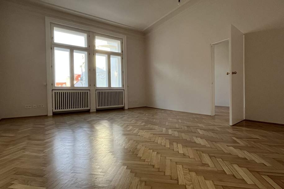 Großzügige, neu renovierte Büroflächen insgesamt 193,58 m² in repräsentativem Stilaltbau in Toplage des 1.Bezirks!, Gewerbeobjekt-miete, 4.487,18,€, 1010 Wien 1., Innere Stadt