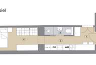 TINY APARTMENT // Balkon möglich // sanierungsbedürftig (Top 19)