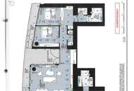 Exklusive 3-Zimmer-Wohnung in den DANUBEFLATS mit phantastischem Ausblick