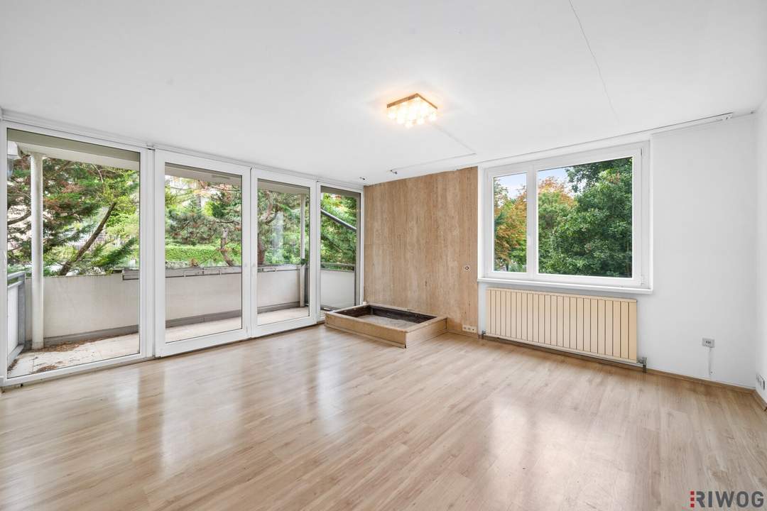 Balkonwohnung mit Grünblick am Küniglberg - Nähe Lainzer Straße und Fasangartengasse - Adaptierung möglich