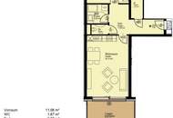 Traumhafte 2 Zimmerwohnung mit Loggia nahe der Donau in Urfahr