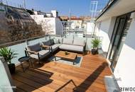 Sanierte DG-WOHNUNG mit über 50m² TERRASSENFLÄCHE | Ca. 2 Min. zur U4 SCHÖNBRUNN | Ca. 15 Min. in den 1. Bezirk