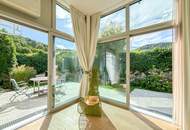 Kahlenbergerdorf: Bezaubernde Garten-Terrassen-Wohnung im historischen Ambiente