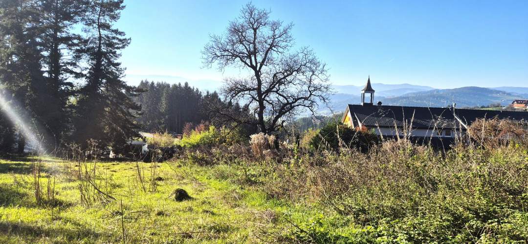 3000 m2 Bauland - 3 Grundstücke mit feinster Aussicht in sonniger Ruhelage!