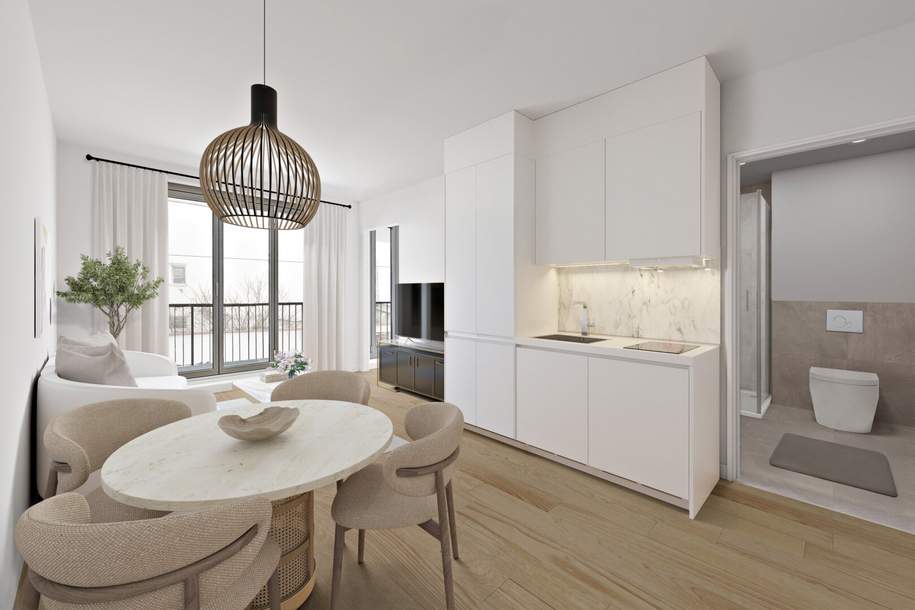 KLEINE ABER FEINE 2-ZIMMER-WOHNUNG MIT NORD-BALKON, Wohnung-kauf, 222.000,€, 1170 Wien 17., Hernals