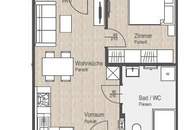 2 ZIMMER | NORDBALKON | SUPER SINGLE WOHNUNG | 4. OG | BEZUG AB JULI MÖGLICH
