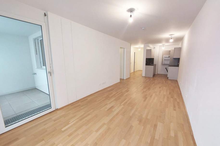 Q11 Leben in Simmering - Lichtdurchflutete Loggiawohnung mit 2 Zimmern und Deckenkühlung!, Wohnung-miete, 1.049,00,€, 1110 Wien 11., Simmering