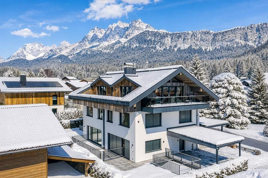 Exklusiver Neubau mit 4 Wohnungen in sonniger Toplage, Haus-kauf, 4.790.000,€, 6380 Kitzbühel