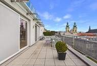 LINZ: STADTRESIDENZ SPITTELWIESE - PENTHOUSE ca. 170,54 m² WOHNFLÄCHE + TERRASSEN ca. 86,81m²