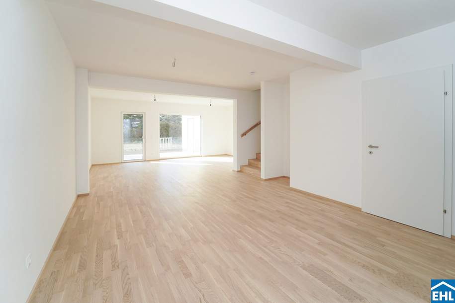 Traumhafte Ausblicke: Reihenhäuser mit Gärten und Terrassen in der Josefstadt, Haus-miete, 1.450,00,€, 2700 Wiener Neustadt(Stadt)