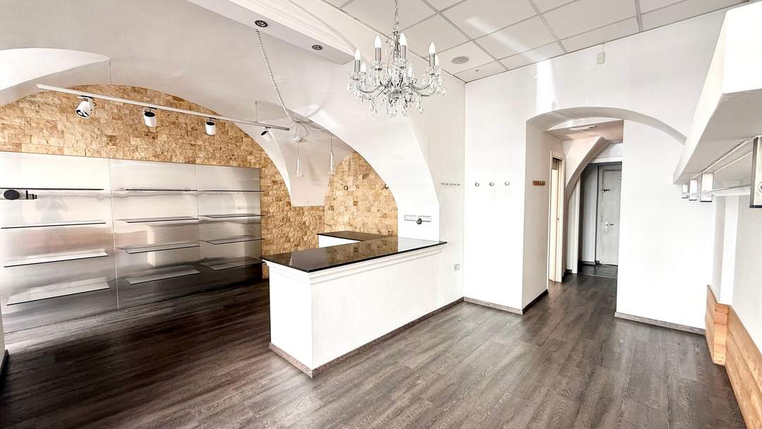 Klagenfurt - Burggasse: Stilvolle Geschäftsfläche in Top Lage