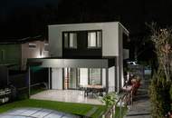 Luxuriöses, modernes Haus im Kleingarten auf 3 Ebenen