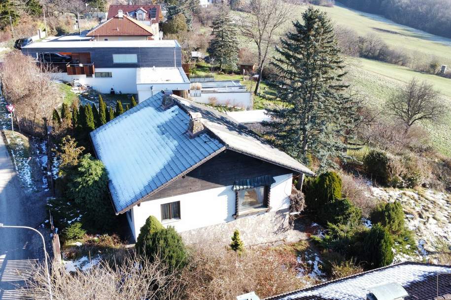 DB IMMOBILIEN | Einfamilienhaus mit Fernblick und großem Potenzial, Haus-kauf, 498.000,€, 3423 Tulln