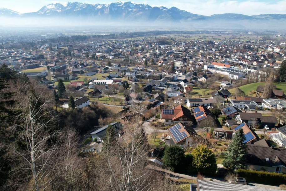 GROß MIT PANORAMABLICK IN TOP LAGE, Grund und Boden-kauf, 850,€, 6835 Feldkirch