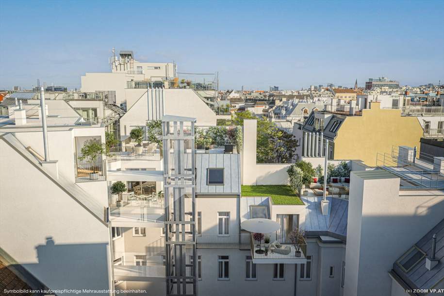 Schönbrunner Straße 69 - Historischer Charme trifft moderne Freiheit! Fertigstellung Mitte 2027!, Wohnung-kauf, 729.000,€, 1050 Wien 5., Margareten