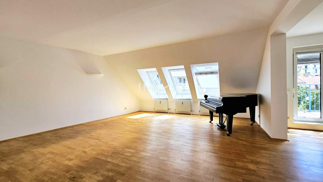 Exklusiv, hell, geräumig, ruhig - Dachterrassenjuwel mit 143 m² – inkl. Tiefgarage