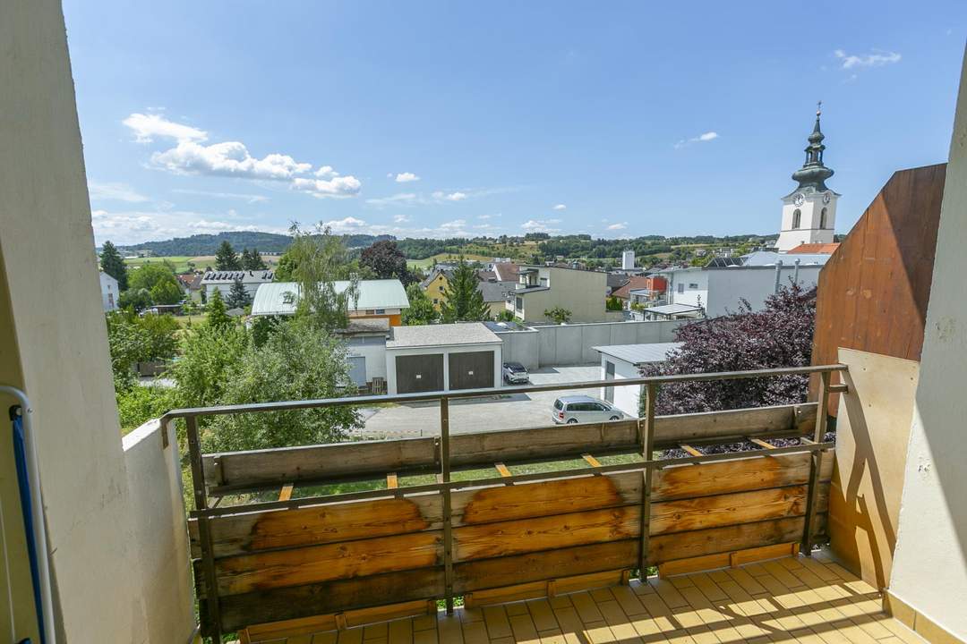 2-Zimmerwohnung im Herzen von Gallneukirchen mit schönem Ausblick!