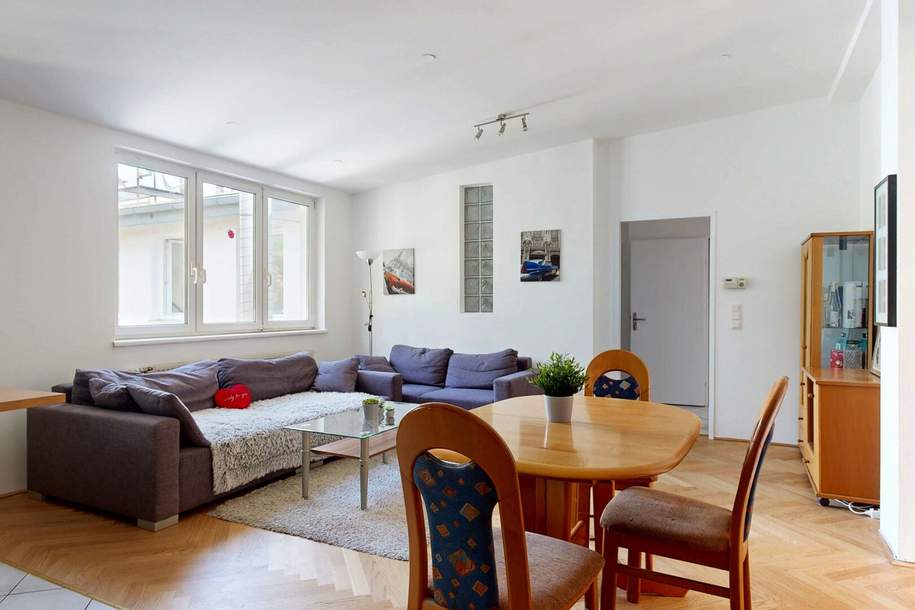 Helle 4-Zi-Wohnung für sportliche im Dachgeschoss - WG-geeignet - auch für Musiker, Wohnung-kauf, 289.000,€, 1100 Wien 10., Favoriten