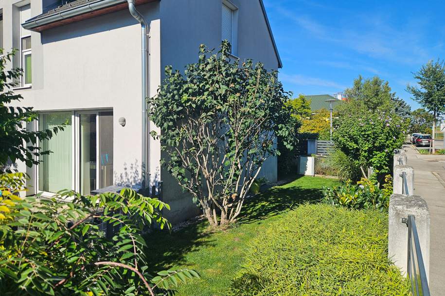 Charmante Doppelhaushälfte mit Garten und Terrasse in ruhiger Siedlungslage, Haus-kauf, 529.000,€, 2320 Bruck an der Leitha