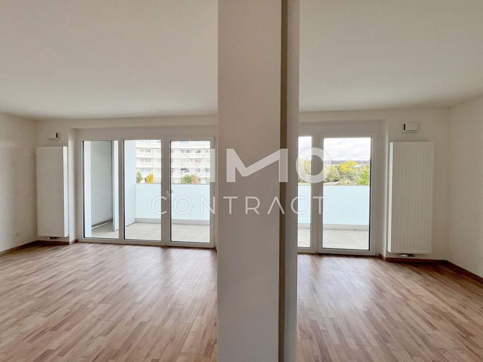 54,07qm geförderte 2ZI- Balkon-Wohnung, zzgl. Tiefgaragenstellplatz