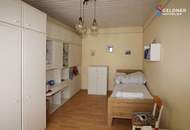 Gemütliches Landhaus mit Einliegerwohnung, geschützter Innenhof, Holzschuppen, Nebengebäude und Obstgarten, komplett eingezäunt, sofort zu beziehen