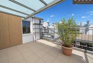DACHGESCHOSSWOHNUNG MIT TRAUMHAFTER TERRASSE | EXKLUSIV SANIERTE MAISONETTE-WOHNUNG | HOCHWERTIGE TISCHLERKÜCHE