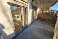 Geförderte Neubauwohnung mit Terrasse im 1. Stock