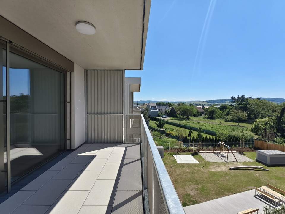 FLORIANI – Quartier am Tullnerfeld - Stilvolle Dachgeschosswohnung mit West-Loggia - Schöne Extras für ihr Wohlbefinden - Bahnhof Tullnerfeld in der Nähe - PROVISIONSFREI