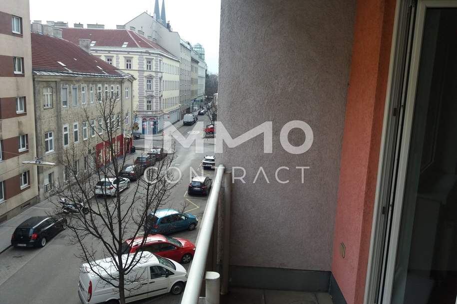 Balkonwohnung mit zwei Zimmern: Brigittagasse 13 - Top 15, Wohnung-miete, 830,04,€, 1200 Wien 20., Brigittenau