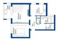 2-Zimmer-Wohnung mit Ausblick und neuer Küche