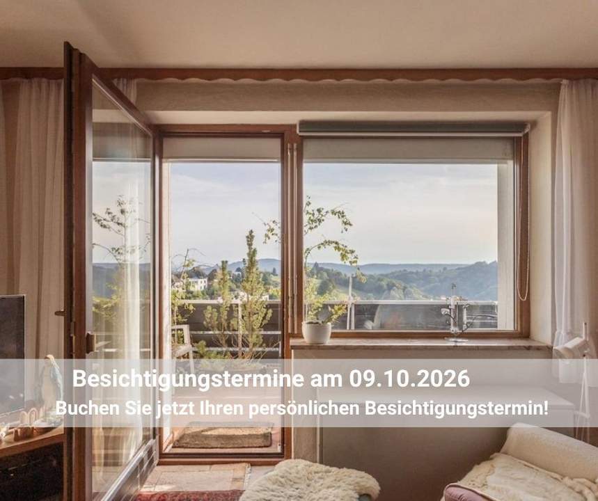 4-Zimmer Eigentumswohnung mit atemberaubender Panoramasicht nahe dem Pöstlingberg