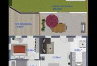 Gelegenheit: Gartenwohnung in Achau!