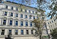 ERSTBEZUG, AUGARTEN-NÄHE, klimatisiertes 44 m2 Dachgeschoss, 2 Zimmer, Komplettküche, Duschbad, Parketten, Brigittenauer Lände