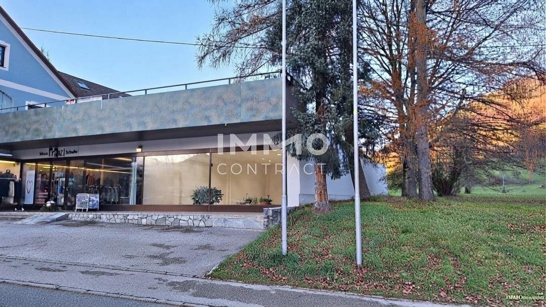 Attraktives Geschäftslokal mit ca. 580 m² im Zentrum von Großraming – Erweiterung möglich!