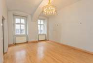 2-Zimmer-Altbauwohnung mit Gewölbedecken – mit optionalem AUTOSTELLPLATZ-voller Potenzial – im 2. Bezirk Karmeliterviertel