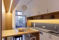 Balkon-Altbauwohnung 3 Zi und 21m² Balkon in Hofruhelage