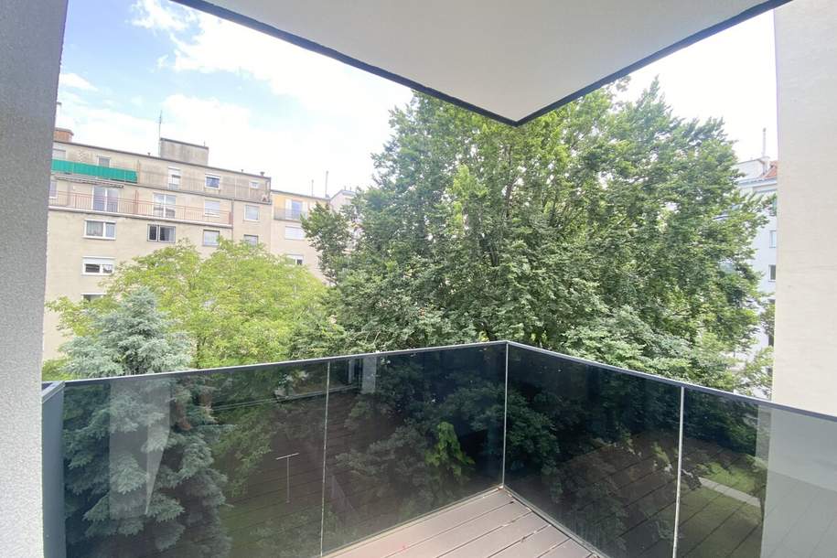 BALKON mit Grünblick - 3 Zimmer Wohnung Nähe Aupark - 2 bedroom Apartment with balcony, Wohnung-kauf, 354.000,€, 1210 Wien 21., Floridsdorf