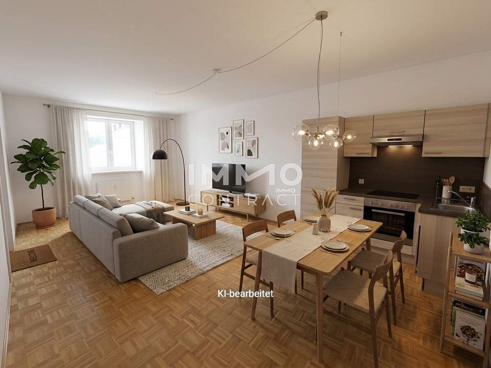 ** NEUER PREIS ** 2-Zimmer-Wohnung in bester Innenstadtlage von Wels