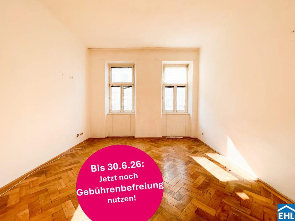 2 Zimmer-Altbauwohnung in gefragter Lage Nähe Augarten