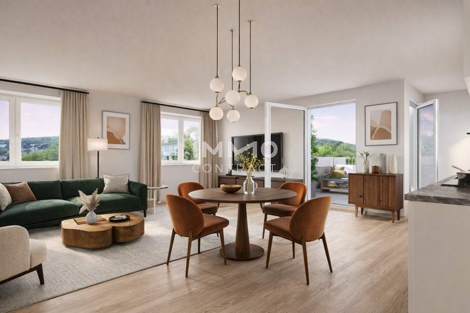 Ruhige 2 Zimmer Wohnung für Anleger! Beste Infrastruktur und nachhaltiger Neubau mit Küchengutschein, Wohnung-kauf, 270.100,€, 1140 Wien 14., Penzing