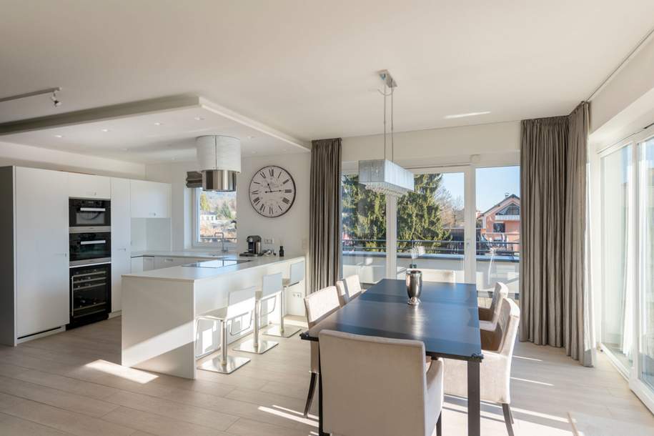 Sonniges Penthouse mit atemberaubendem Karawankenblick, Wohnung-kauf, 735.000,€, 9220 Villach Land